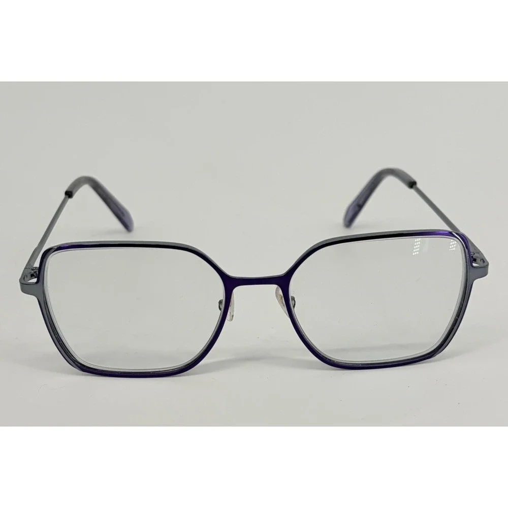 Red Rose By OGI Lambrate Plum Eyeglasses Frames Wire Rim 52-17-140